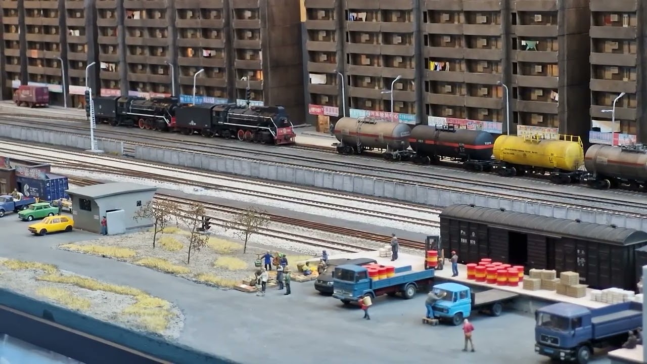 BEIJIAO AN HO GAUGE LAYOUT AT THE ERITH MODEL RAILWAY EXHIBITION 2026
