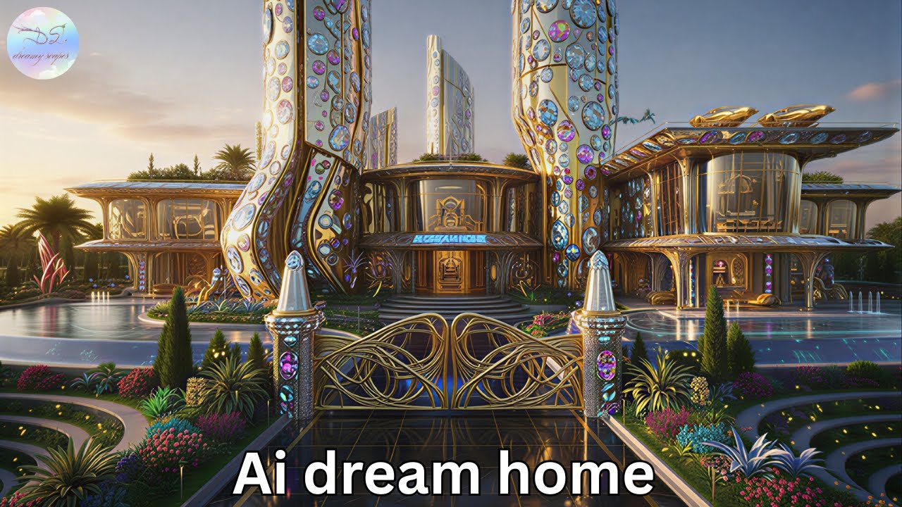 Exploring the AI Dream Home: A Masterpiece of Surreal Architecture