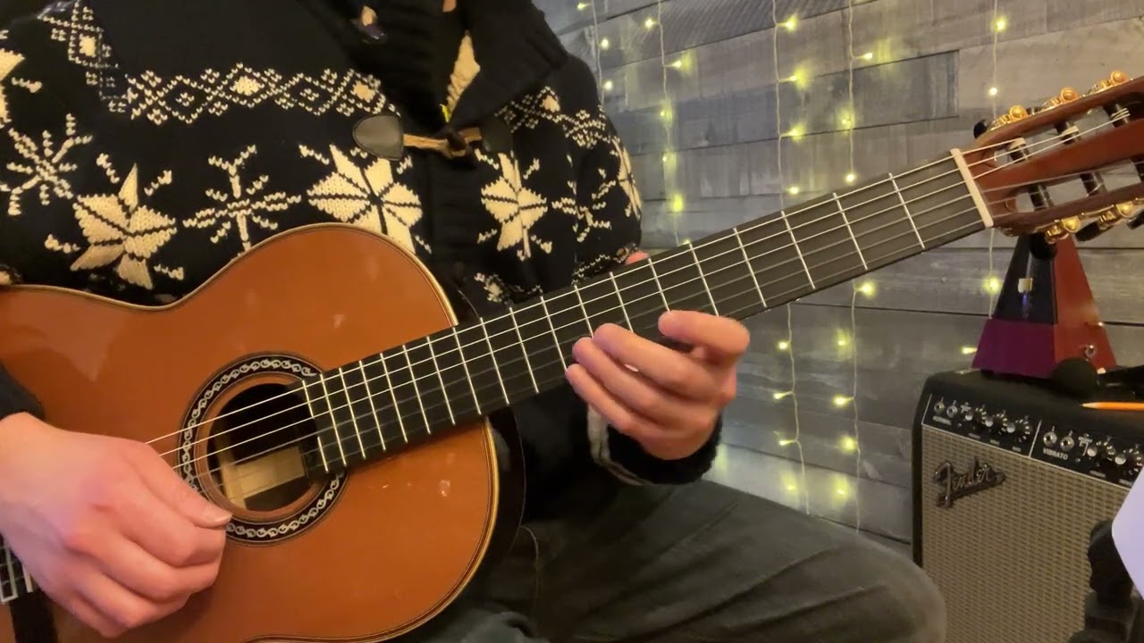 Key of A - First Page - Mel Bay’s Modern Guitar Method 3