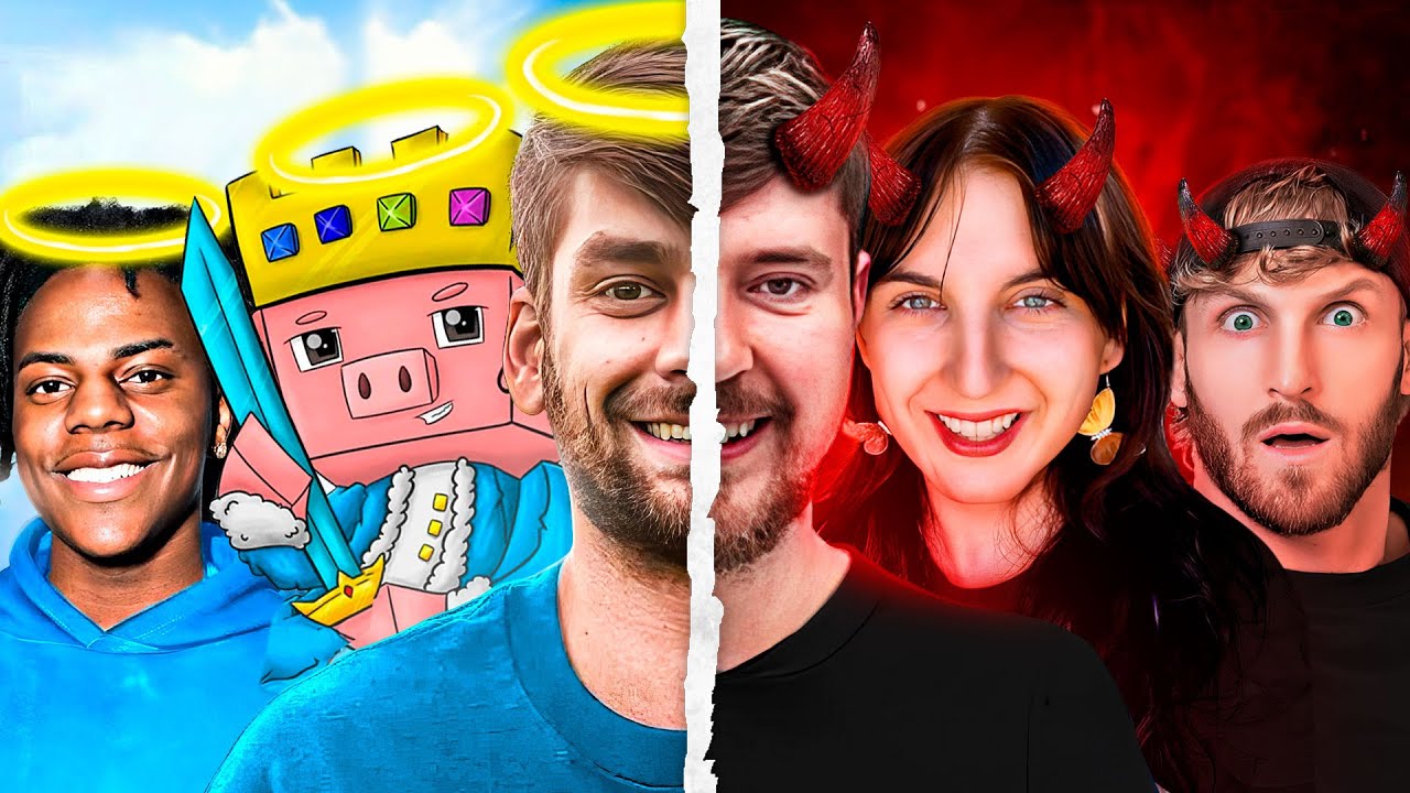 Most Loved VS Most Hated YouTubers of 2024