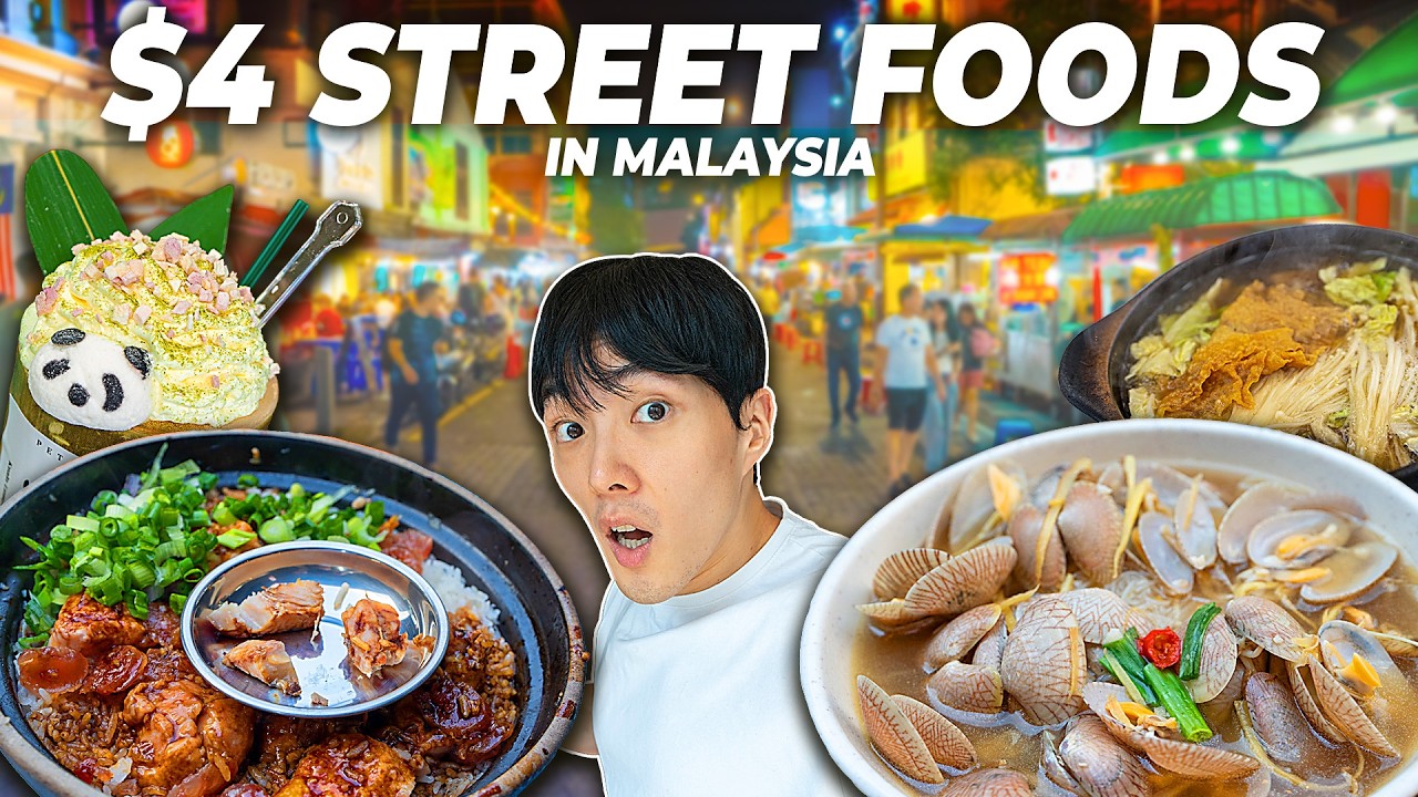 $4 Street Foods in Malaysia's Chinatown!