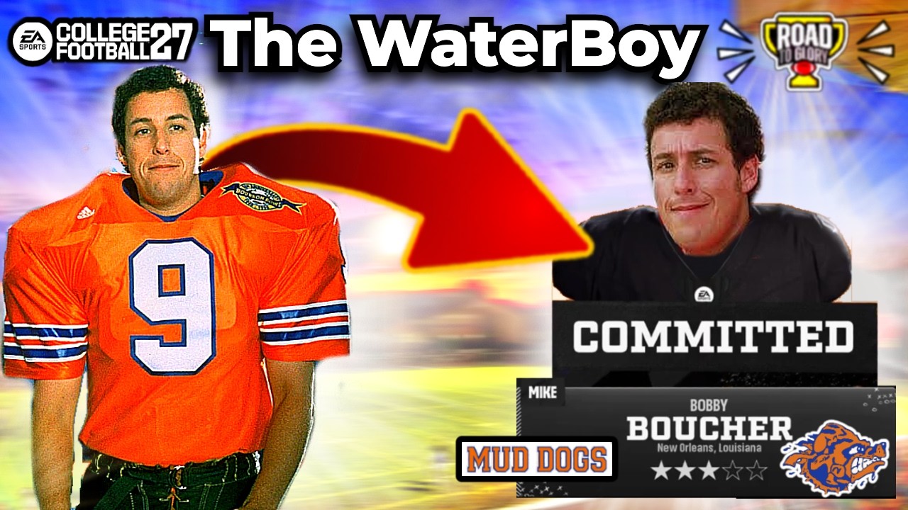 Я добавил Водоношу в College Football 27! (Путь к славе)