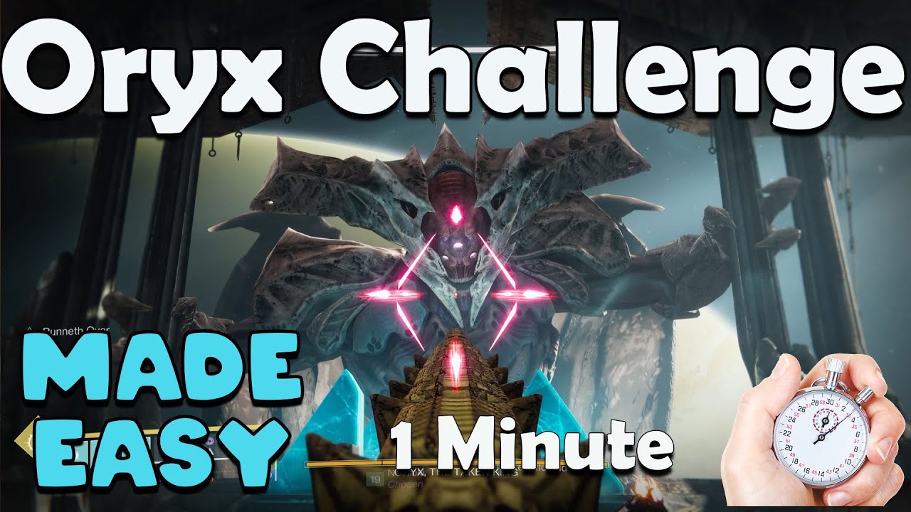 Easy Oryx Challenge. Hands Off Challenge King's Fall.