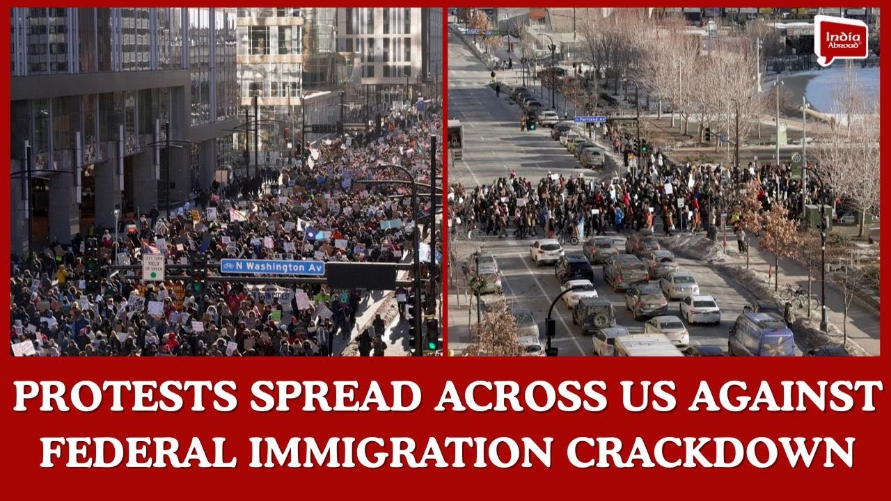 Protests spread across US against federal immigration crackdown| India Abroad