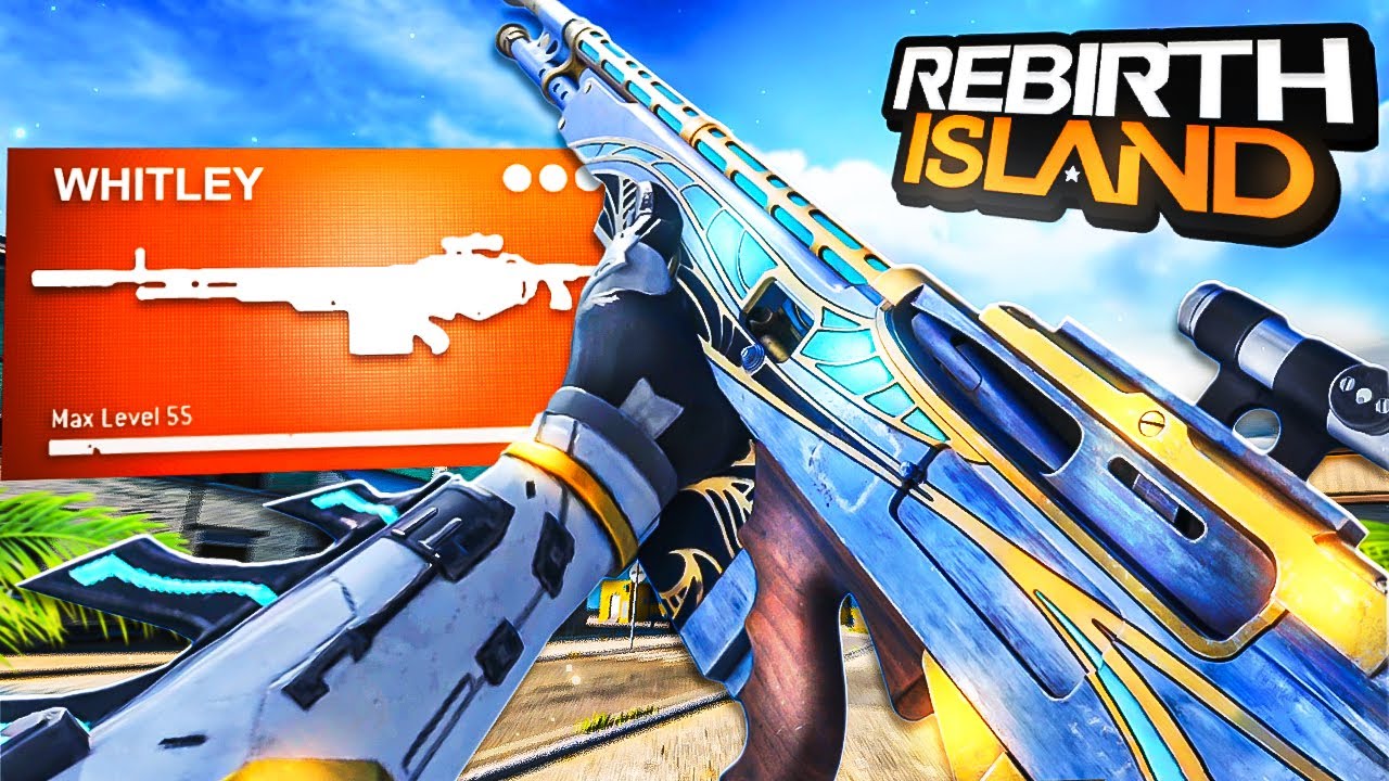 this NEW WHITLEY LMG CLASS SETUP is AMAZING on Rebirth Island Warzone!