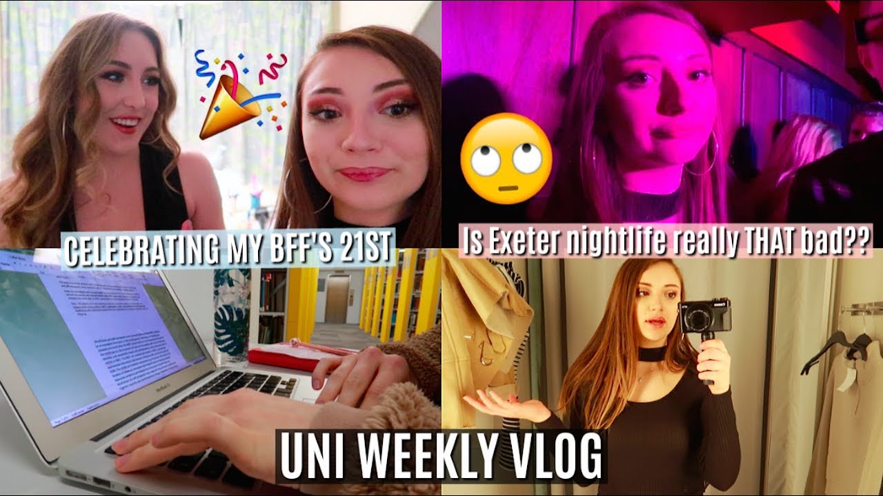 DEADLINE STRESS, HAVING A ME DAY & COME CLUBBING WITH ME | UNI VLOG