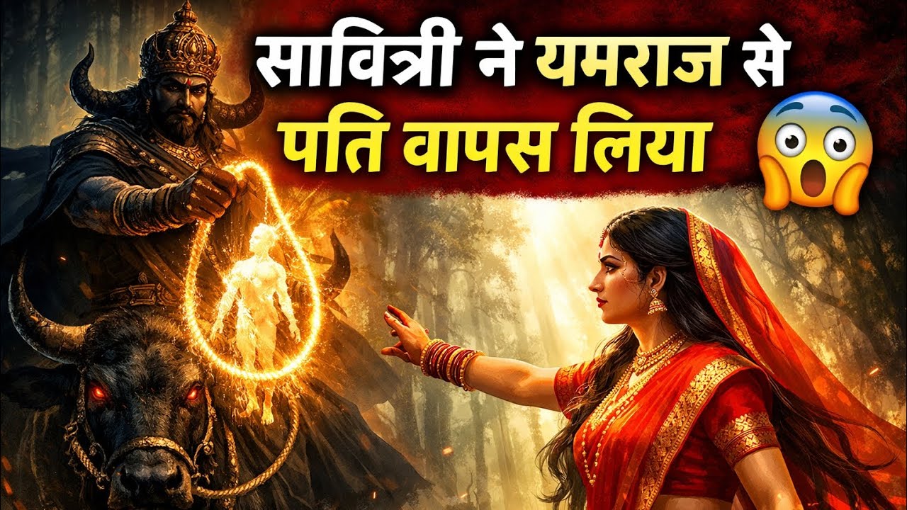 वट सावित्री व्रत की पूरी कथा | सावित्री ने यमराज से पति को कैसे वापस लाया | Vat Savitri Vrat Katha