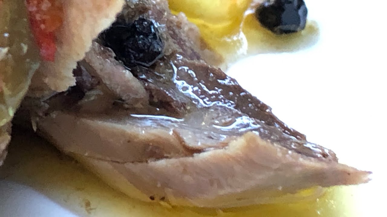 Canned tuna preserve recipe, fused with olive oil, fresh garlic, lemon zest, chili, pepper corn.