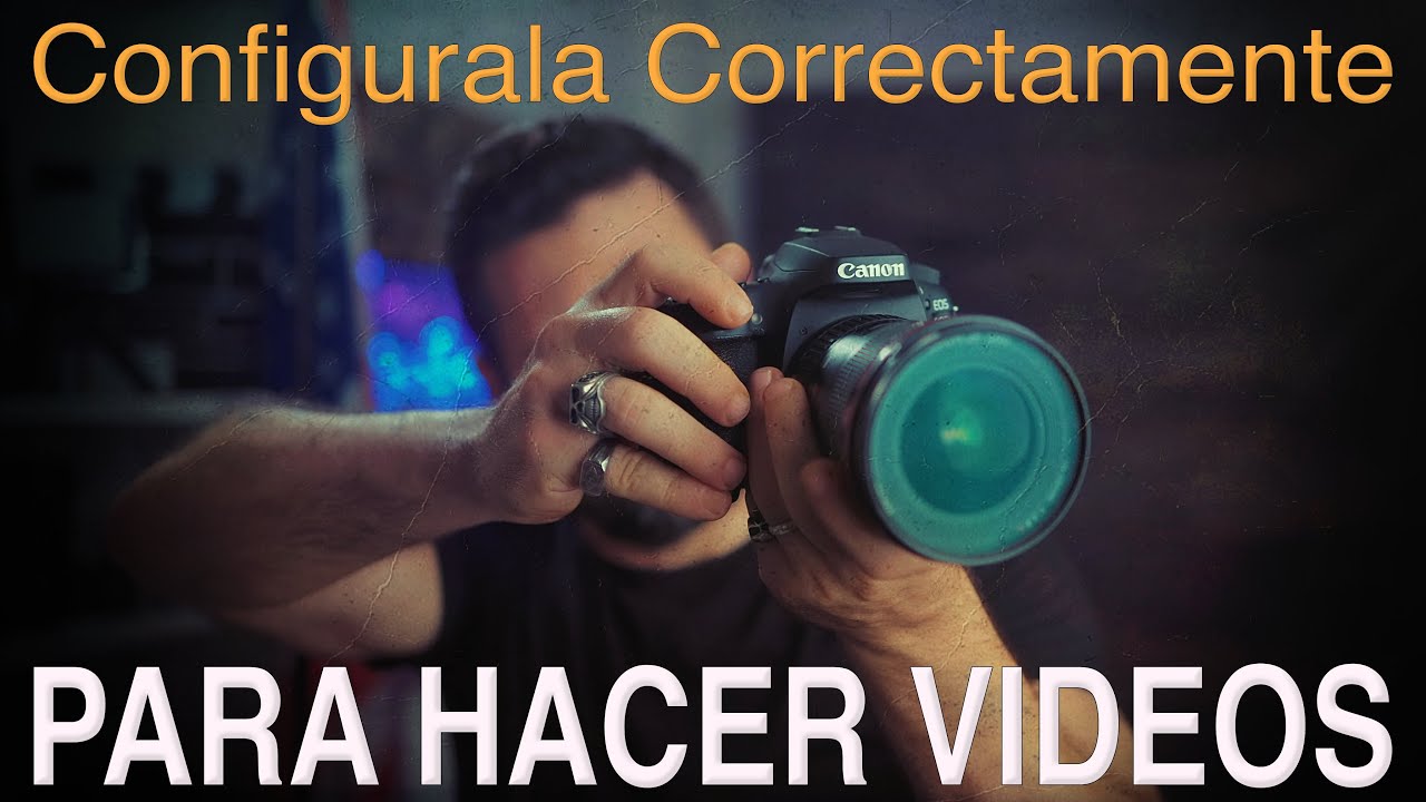 Como Configurar Correctamente la Canon 90D Para Video