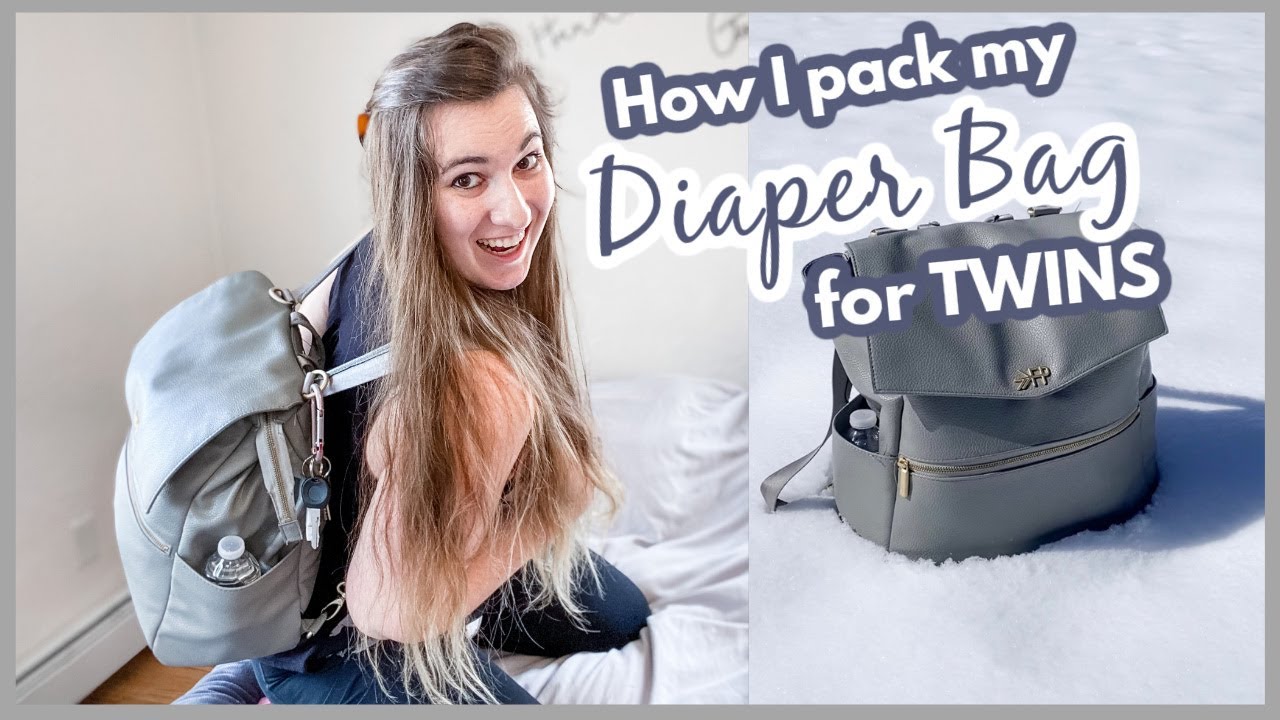 TWINS DIAPER BAG ESSENTIALS | FRESHLY PICKED | WHAT'S IN MY DIAPER BAG FOR TWINS | TWIN MOM