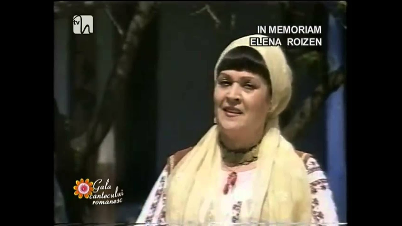 In memoriam Elena Roizen - Momente de arhiva (Gala cantecului romanesc - Tvh - 07.12.2014)