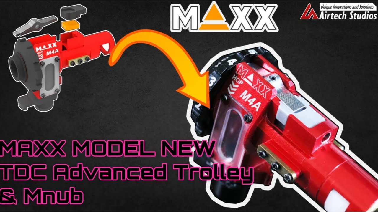 Advance TDC Top-Down-Center Trolley for: Maxx Model Rotary Chamber (New Gen. All) by Airtech Studios