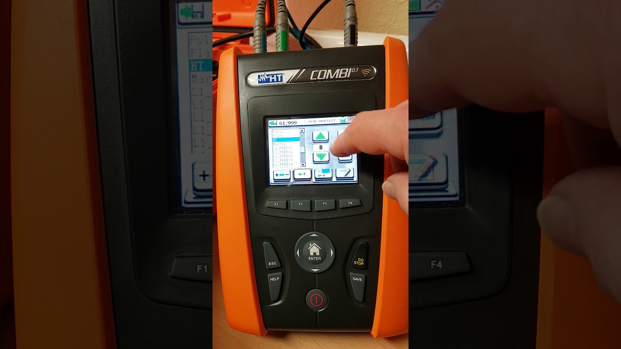 Bedienung G3 Speicherung der Daten