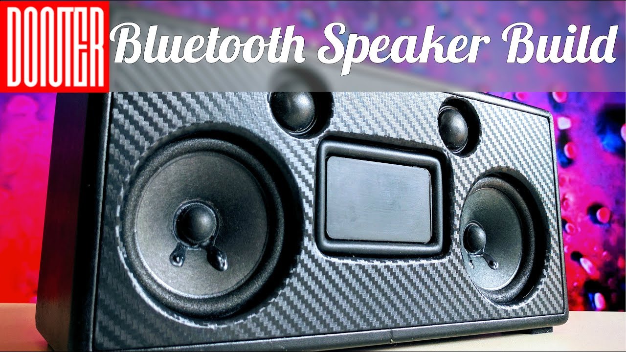 DIY Portable Bluetooth Speaker Build | Carbon and Vinyl
