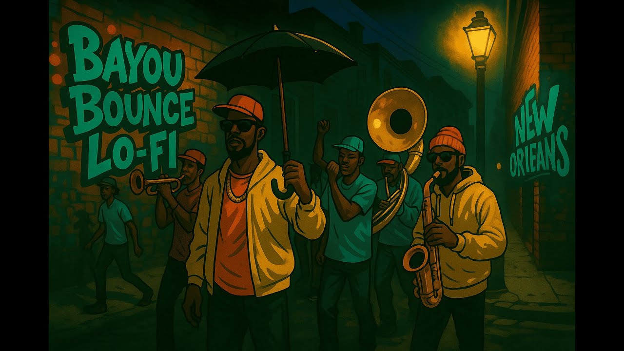 Lofi | Bayou Bounce | New Orleans #lofi #music #lofihiphop