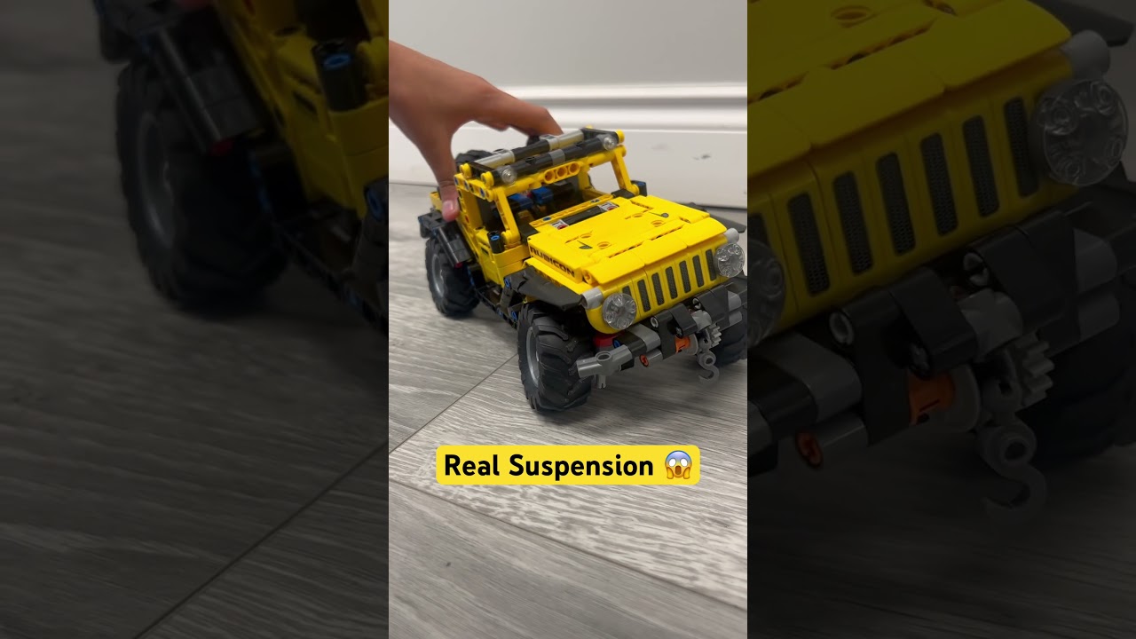 LEGO Technic Jeep Wrangler 42122 &ndash; Real Suspension! 🚙 #shorts