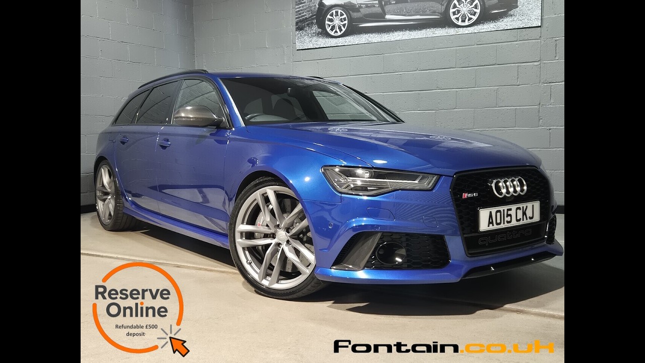 Audi RS6 Avant C7 AO15 CKJ for sale in Iver Bucks.