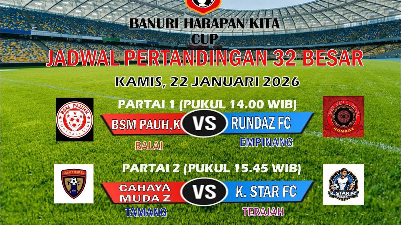BAHARTA CUP// CAHAYA MUDA Z VS  K. STAR