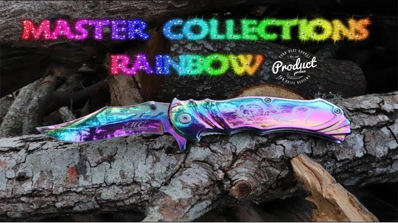 Master Collections - MC Ballistic All Rainbow Fantasy Dragon Knife (MC-A003)