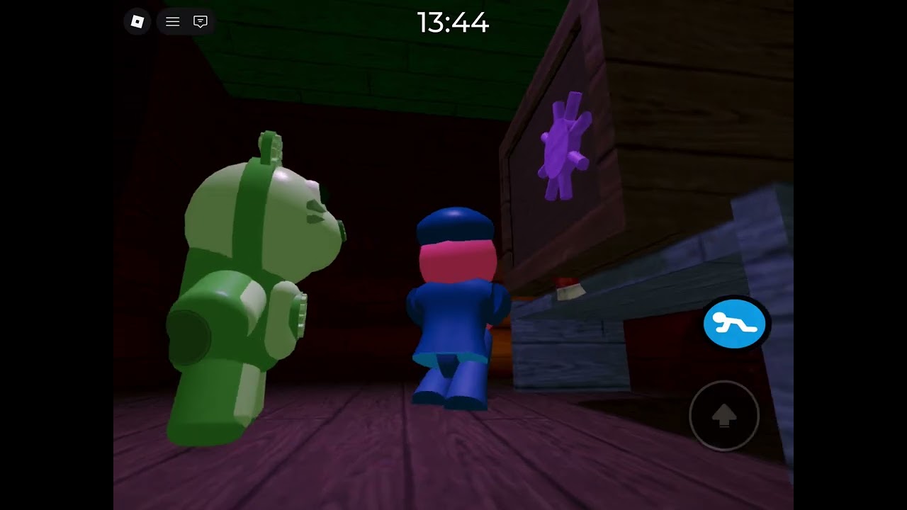 Beating the forest in piggy the result of isolation on Roblox!