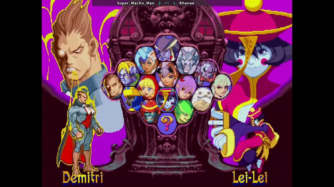 ft5 unranked vs Khanae | Vampire Savior