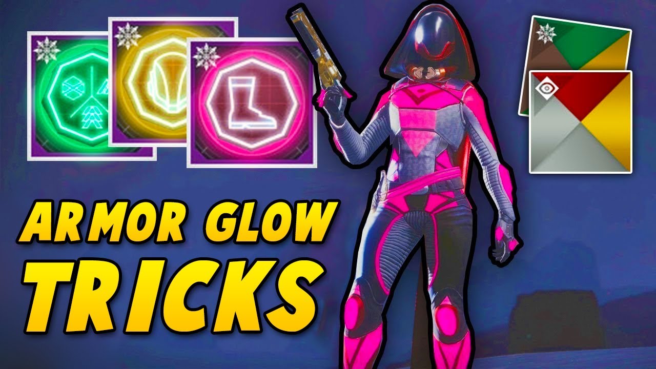Destiny 2: HOW TO CHANGE ARMOR GLOW COLORS! (Green, Pink, Yellow, and More!) - Solstice of Heroes!
