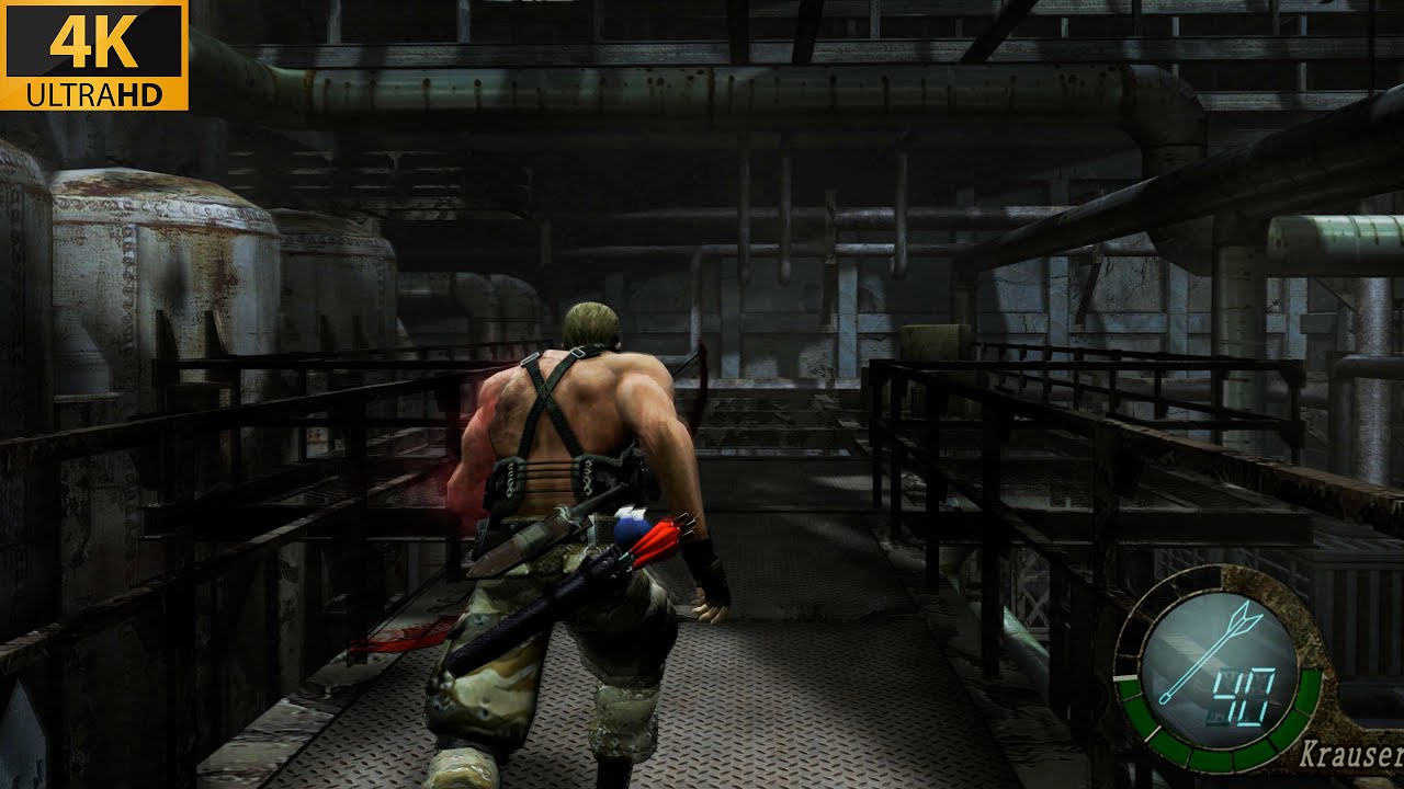 Resident Evil 4 Jack Krauser Full Game 4K 60FPS