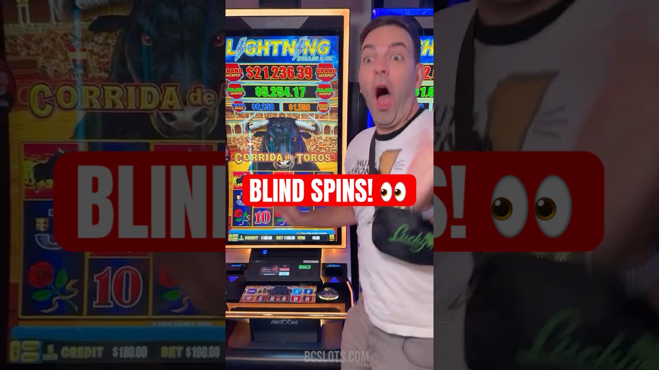 $100 spins - without looking 🙈