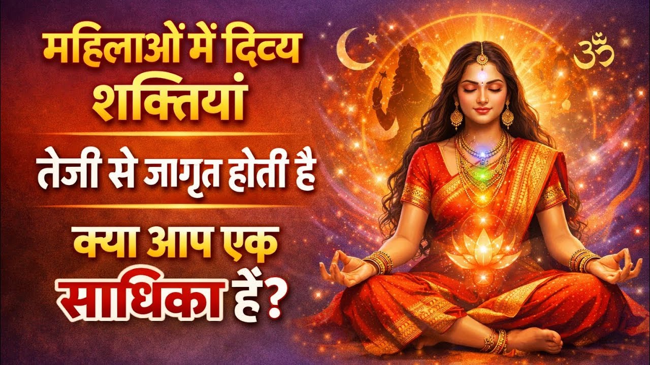 💥महिलाओं के अंदर दिव्य शक्तियां तेजी से जागृत होती है क्या आप भी साधना करती है#God 