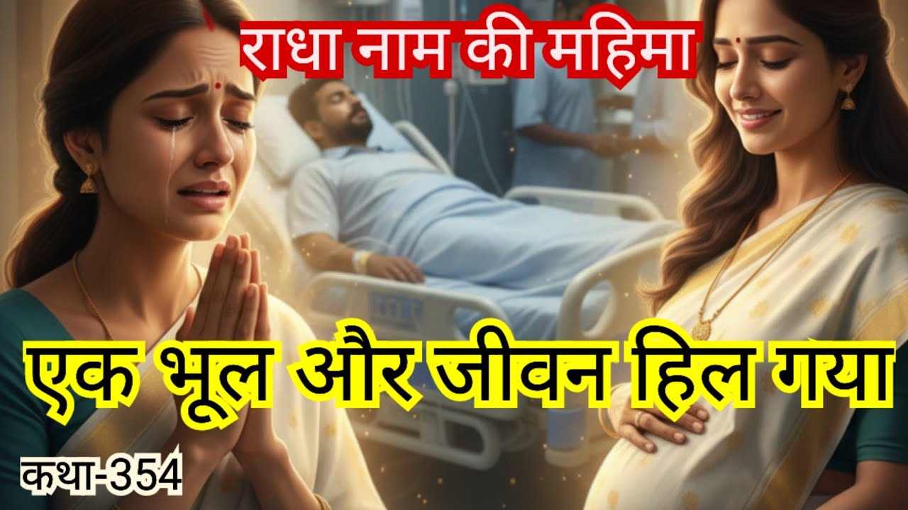 एक भूल और जीवन हिल गया। Must Watch Spiritual Story। RADHA NAAM KI MAHIMA