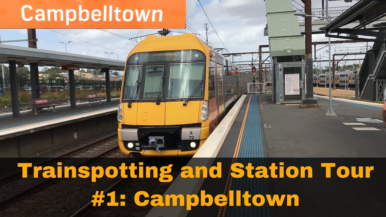 Trainspotting and Station Tour #1: Campbelltown