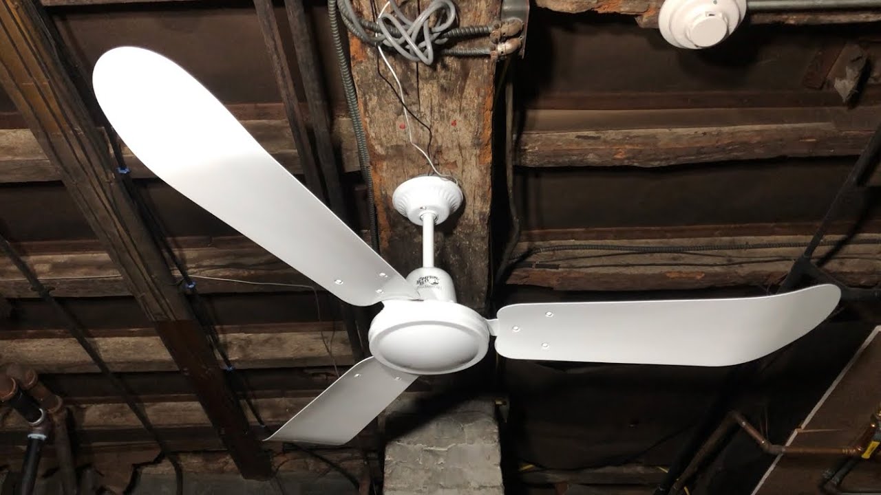 Hampton Bay Industrial Ceiling Fan 56” (SMC K56)(Solid State)