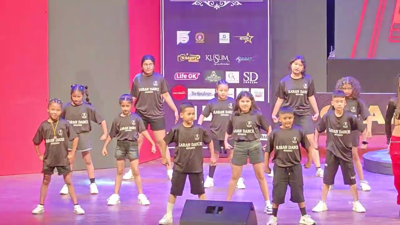 karan dance studio's group dance performance