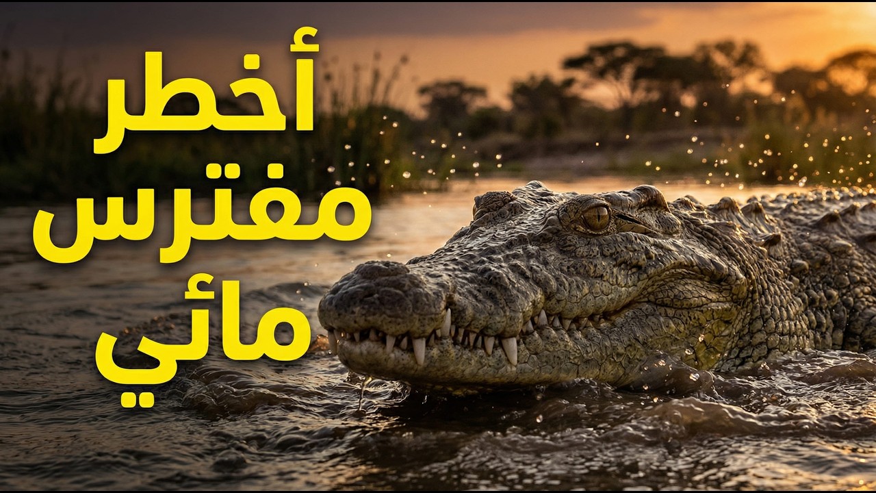 سر القوة التي لا ترحم | كيف صمم الله تمساح النيل ليحكم المياه؟ | E3jaz