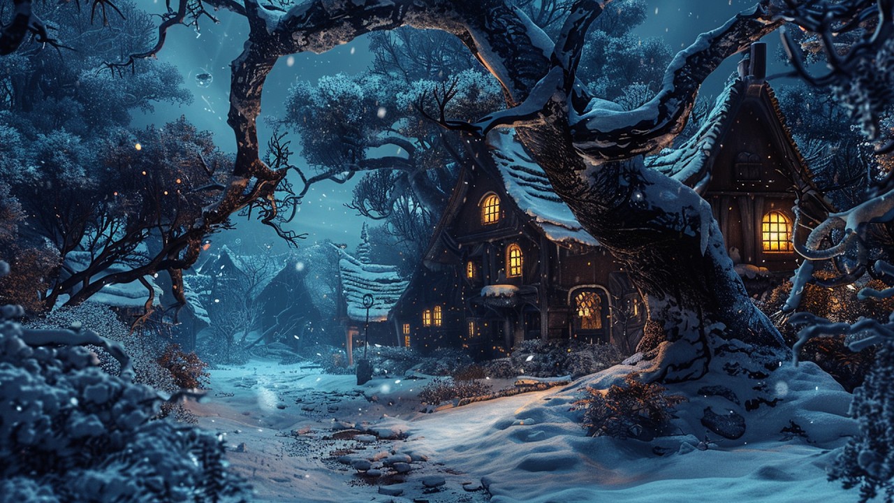 Whispers of the Rootbound Winter | Medieval Celtic Winter Ambience for Sleep & Relaxation