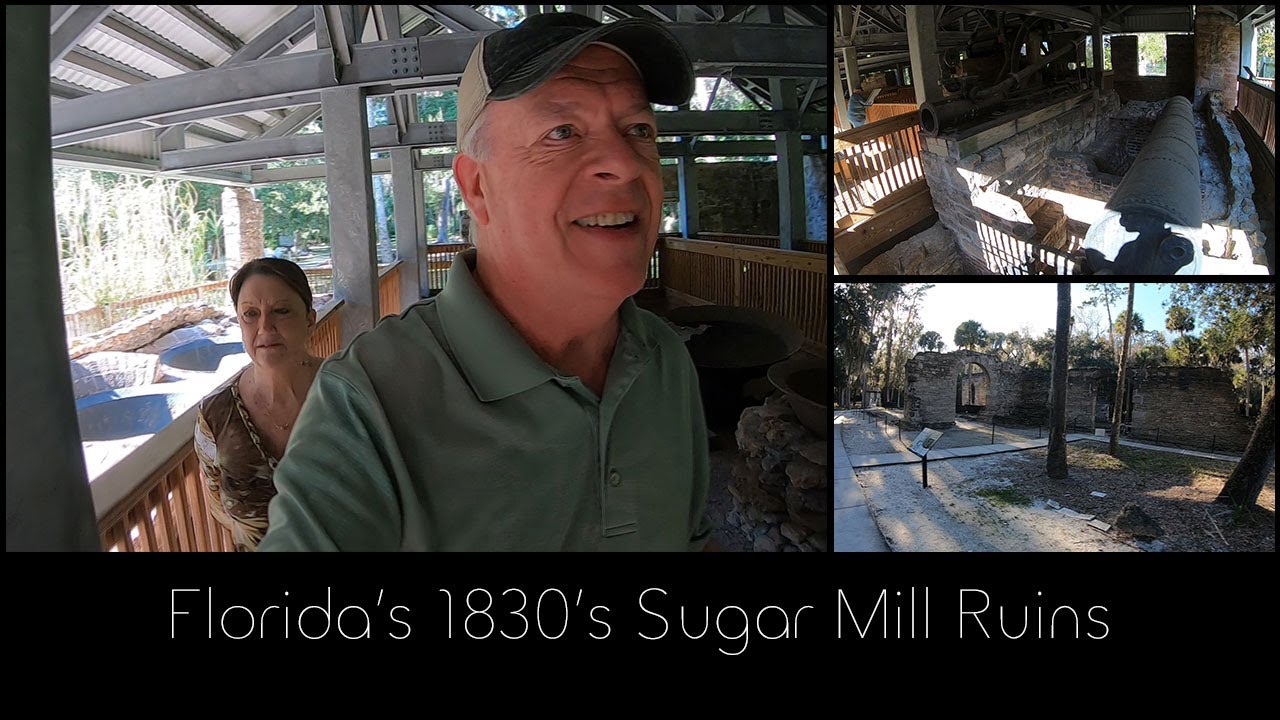 Florida's 1830's Sugar Mill Ruins