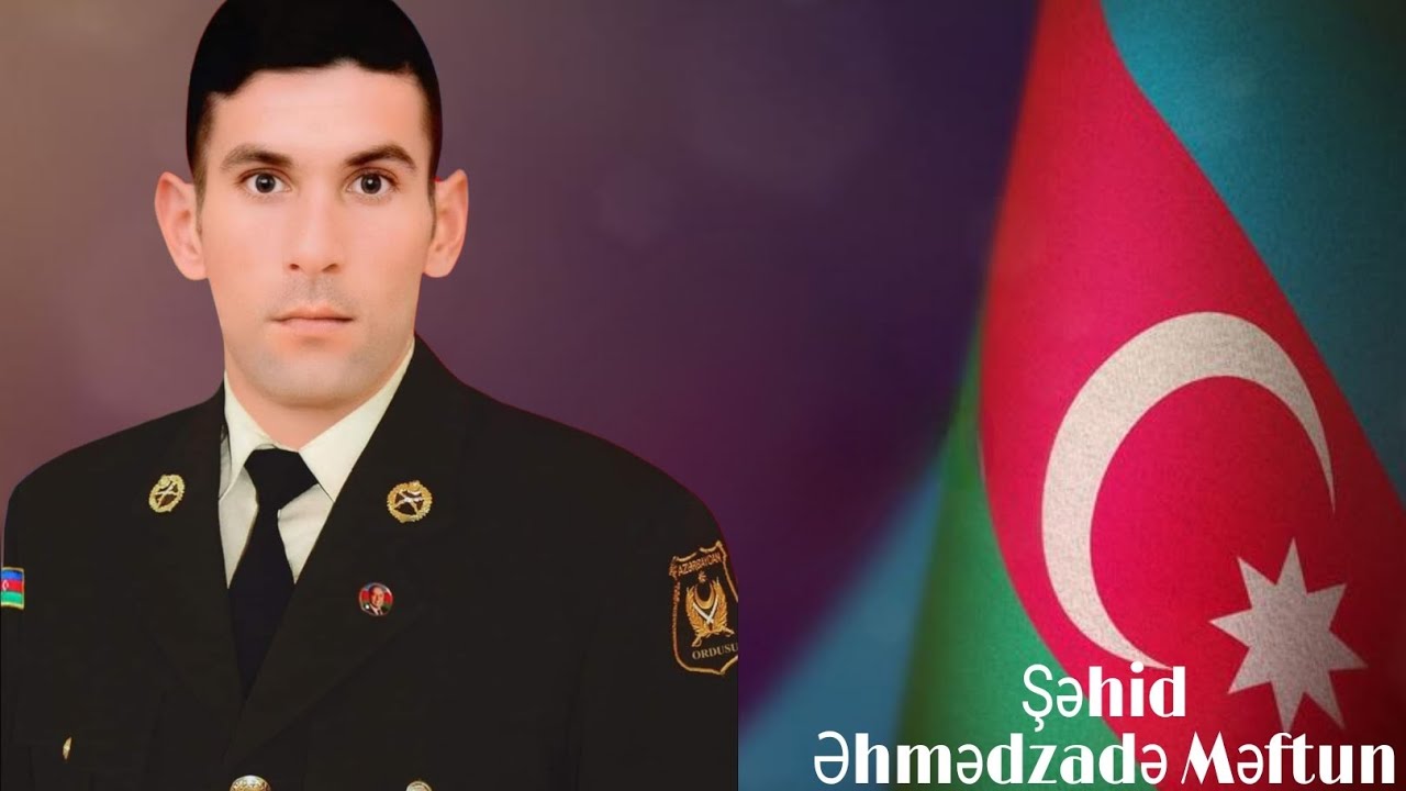 Şəhid Əhmədzadə Məftun Seymur oğlu böyük izdihamla Tərtər rayon Evoğlu kəndində torpağa tapşırıldı