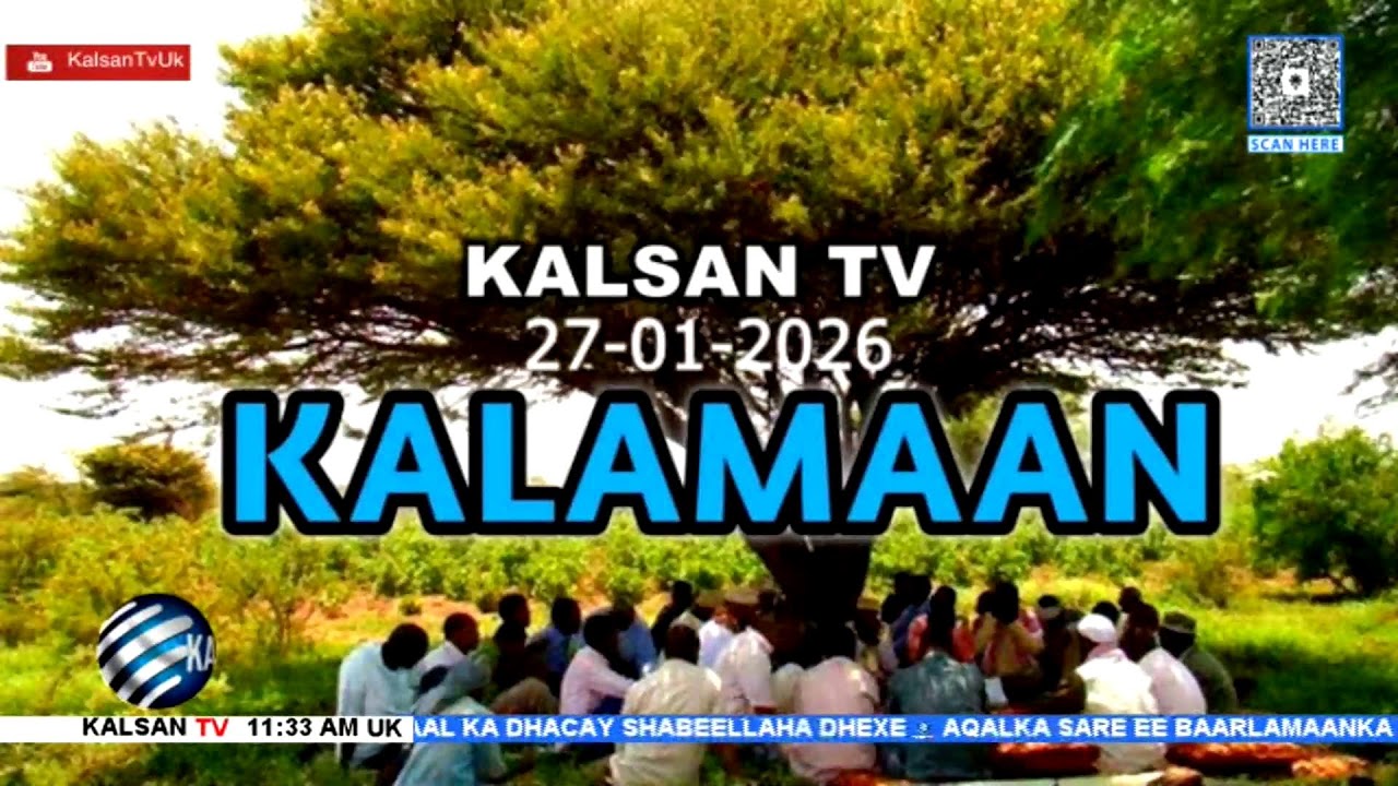 Wararka Telefishinka Kalsan Tv By: Mascuud Axmed 28-01-2026.