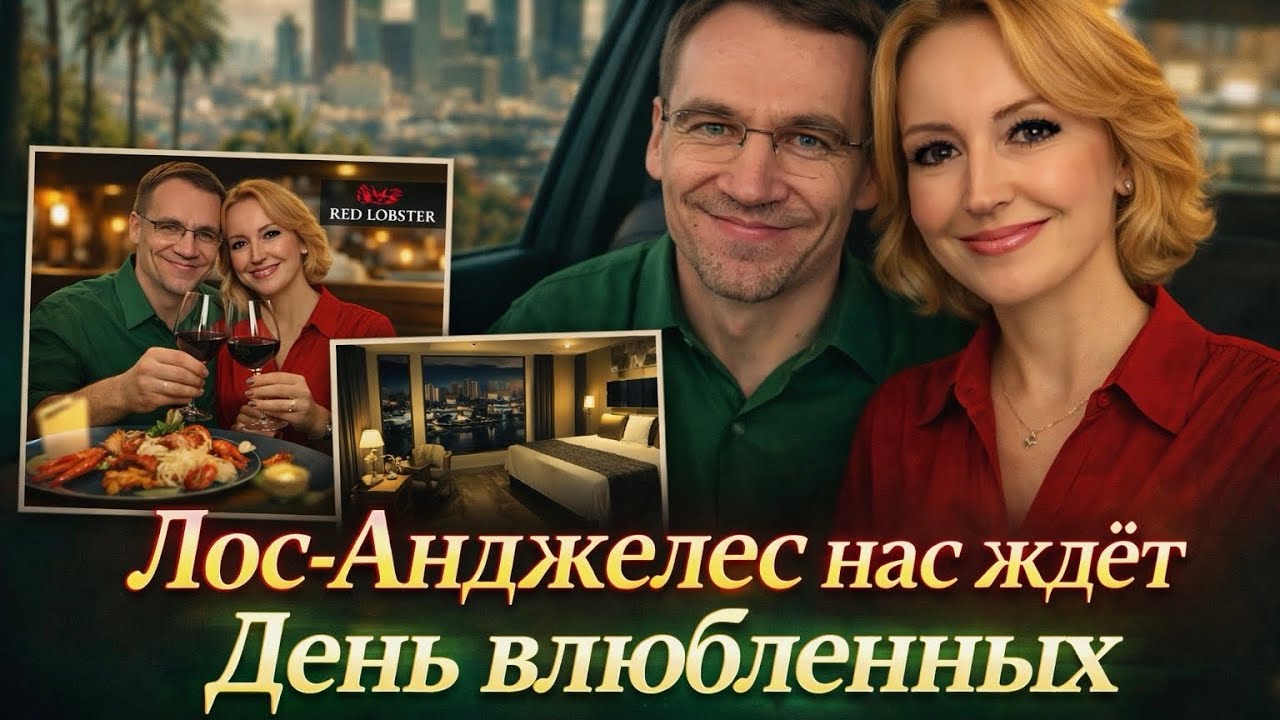 Лос-Анджелес нас ждет / Неожиданные подарки / День влюбленных / Влог США