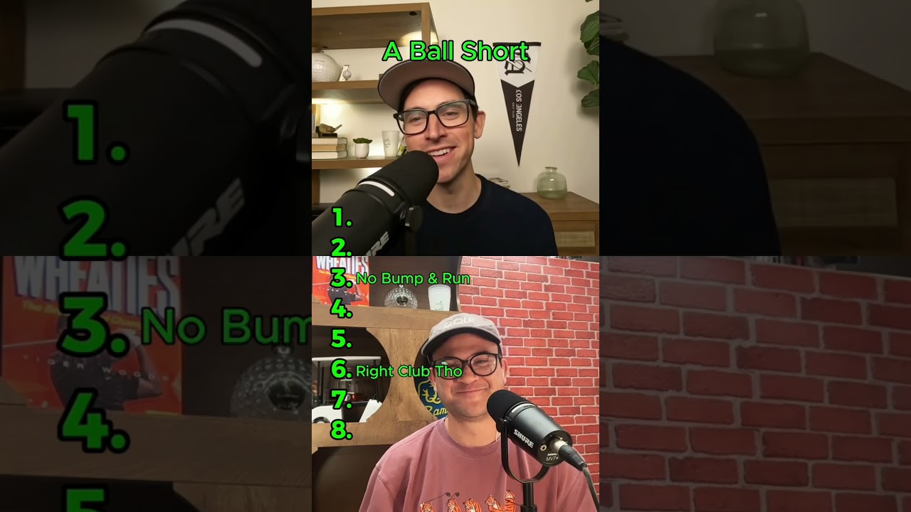 Blind Ranking Golf Course One-Liners 