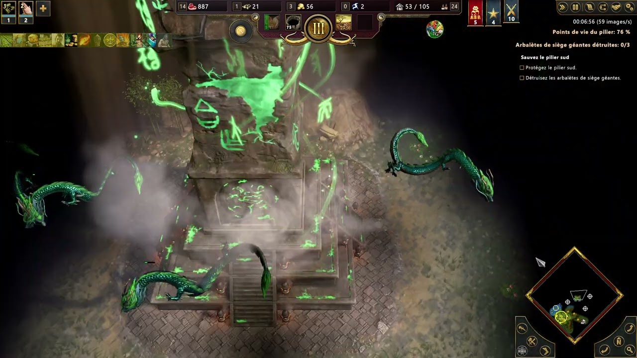 AoM Campagne chinoise à l'aveugle 5 Surmonter les chimères