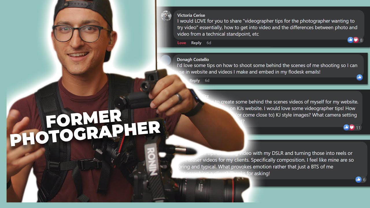 Ответы на вопросы фотографов о съемке видео
