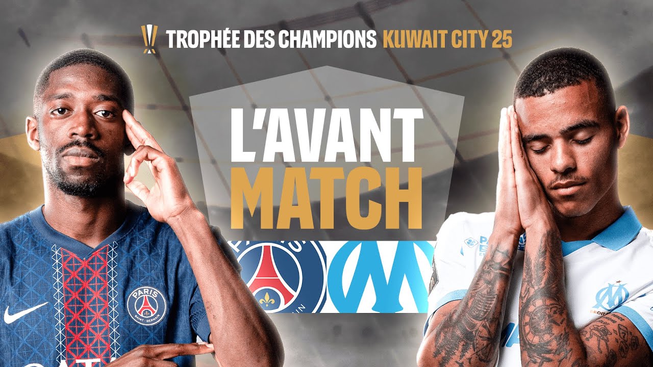 🚨 REPLAY | ​⚽​ PSG vs MARSEILLE Avant-match - Troph&eacute;e des Champions