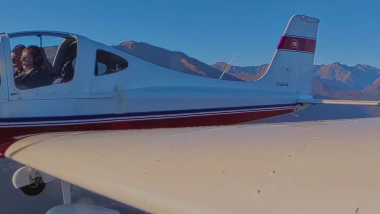 Avvicinamento atterraggio LILO Caiolo Sondrio