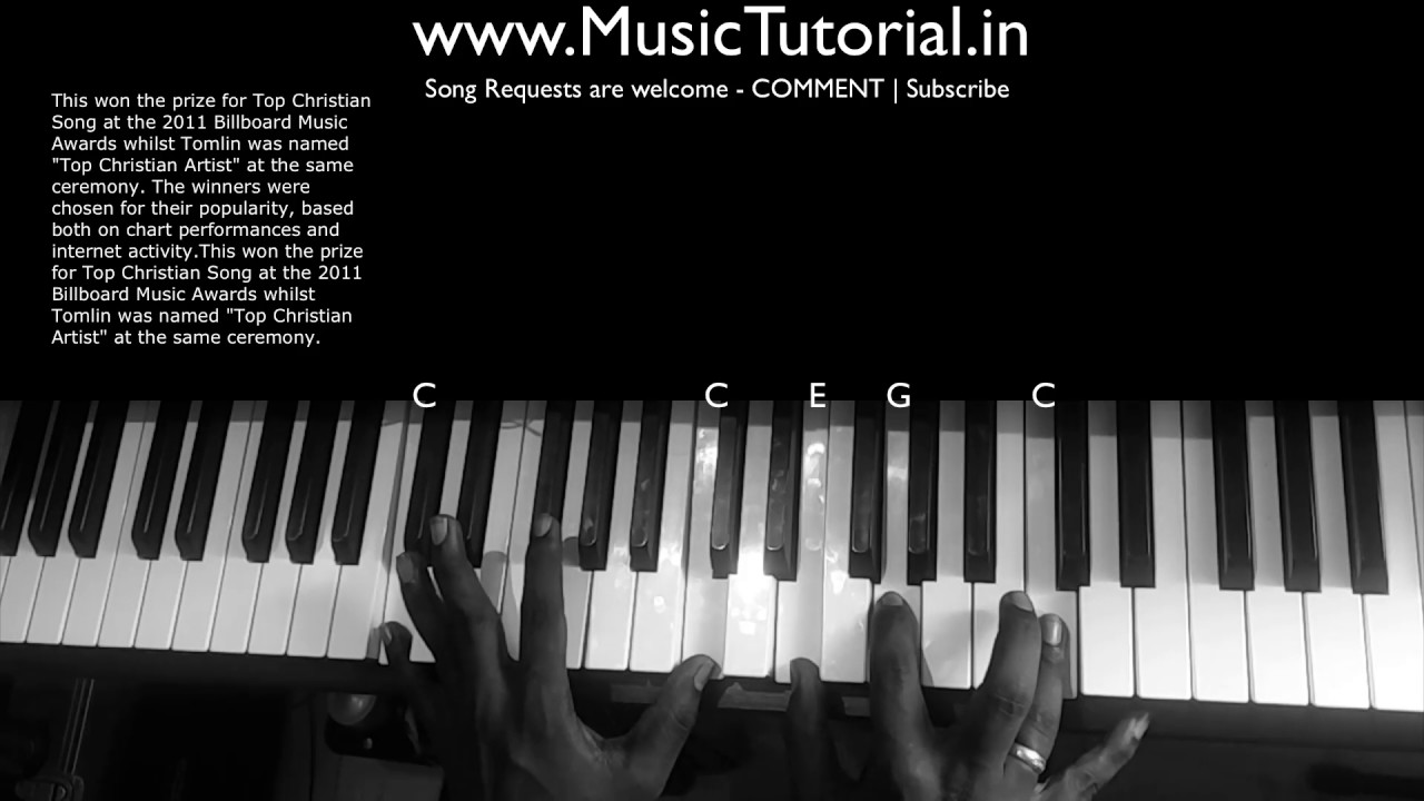 Our God - Chris Tomlin | Piano Lesson