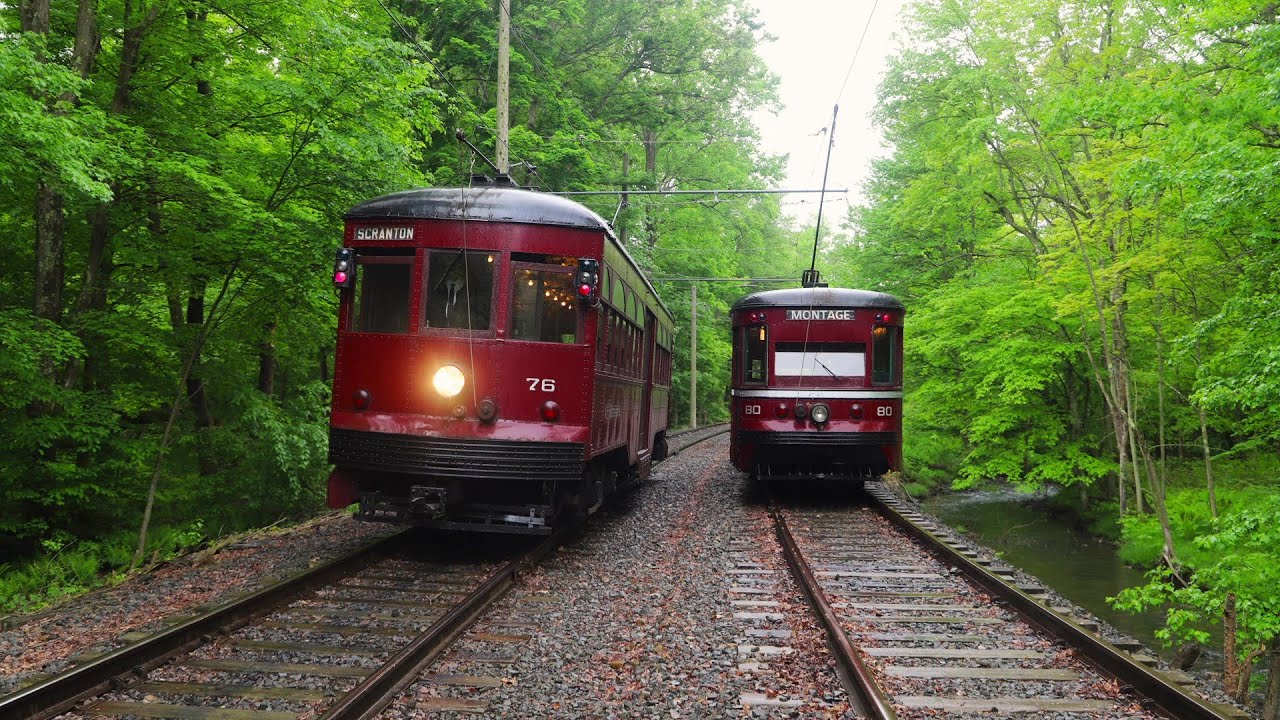 Electric City Trolley Museum Time Lapse 2