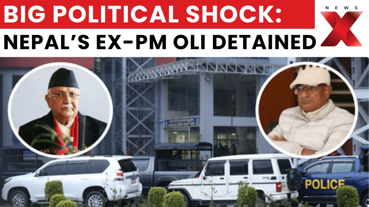 K. P. Sharma Oli Arrested: Nepal Police Detain Ex-PM Oli Over Gen Z Protest Deaths | NewsX