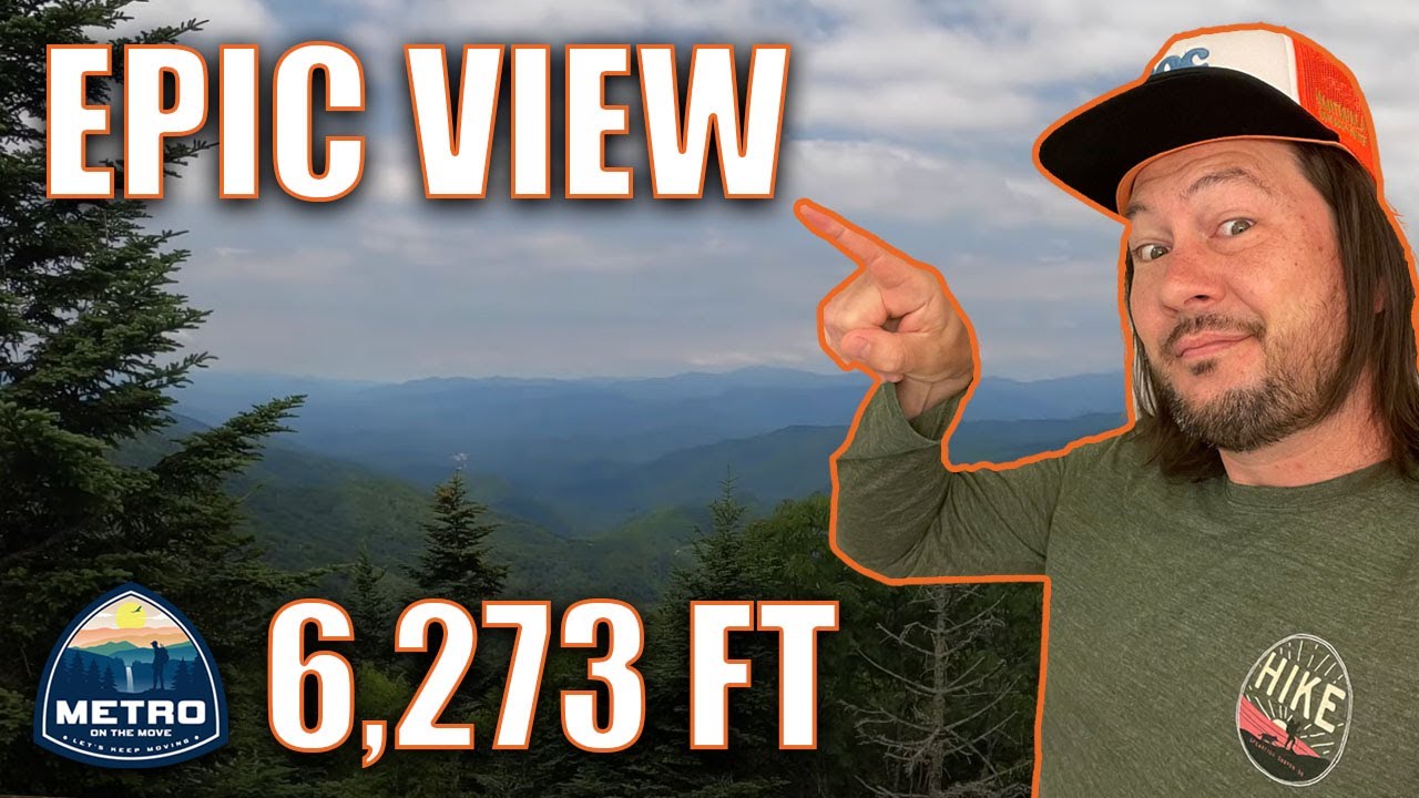 Best View On The Blue Ridge Parkway - Waterrock Knob - Best Places To Hike In North Carolina