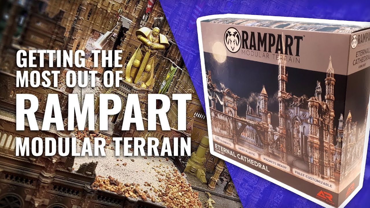 Great for 40K - Rampart: Modular Terrain for Wargaming