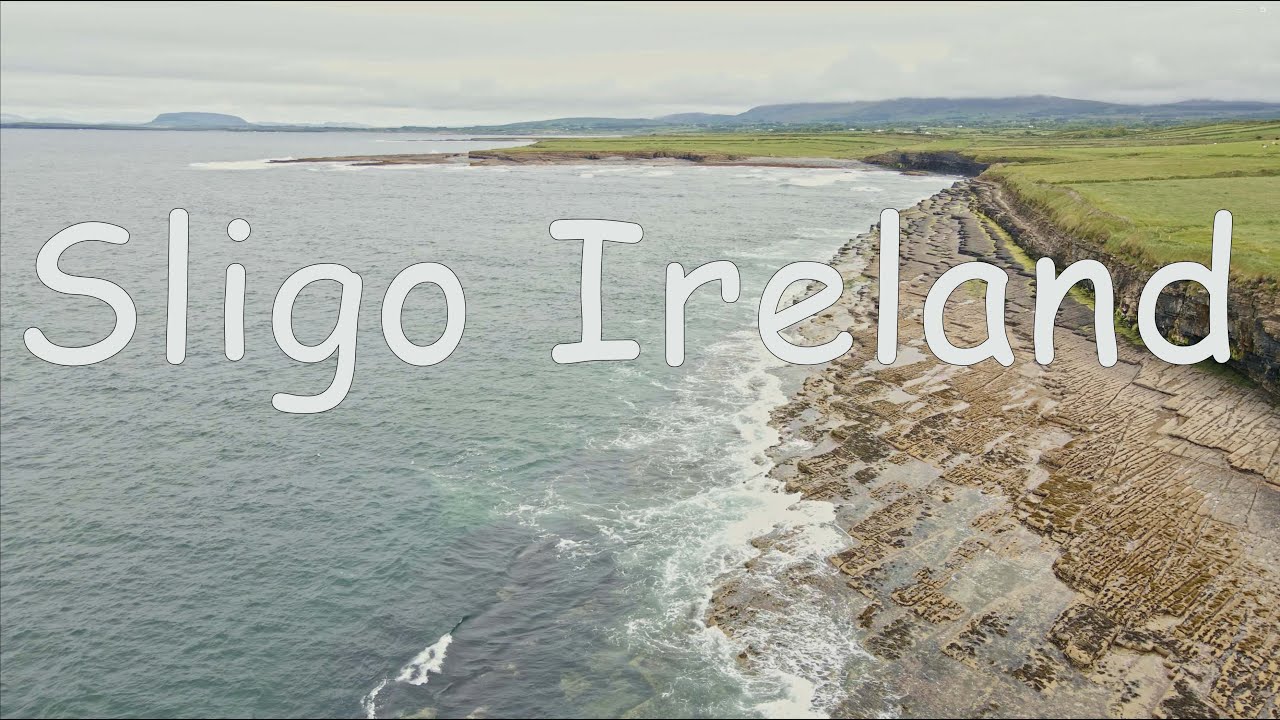 DRONNING  IRELAND :  Co. SLIGO Coast by Drone  - 4k Cinematic Video, IRELAND